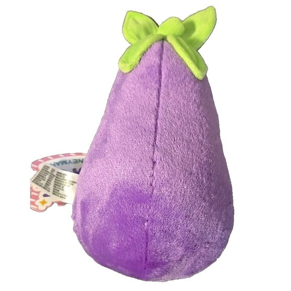 Edward the Eggplant 8" Plush Size Toy Plushie by Honeymaru Wink Wink NEW - Picture 10 of 13
